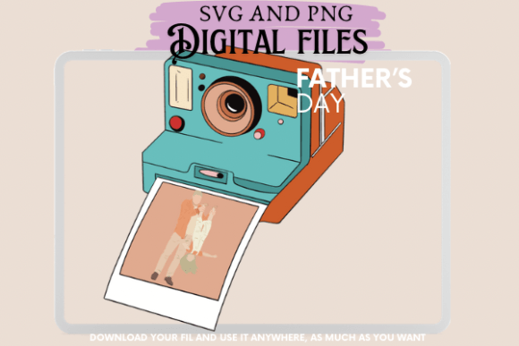 A Designer's Take on the Father’s Day Polaroid Embroidery Design