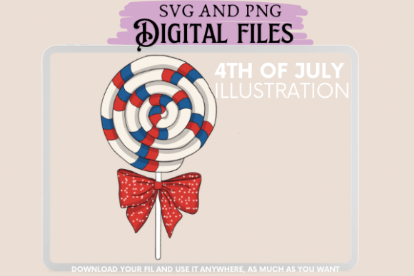A Sparkling Review of the 4th of July Lolly Pop Candy Design
