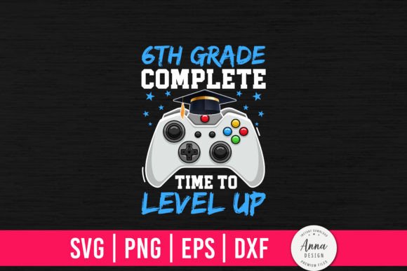 An SVG Design for Celebrating 6th Grade Milestones