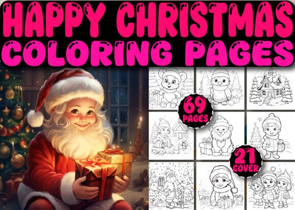 Evaluating Happy Christmas Coloring Pages for Digital Product Selling