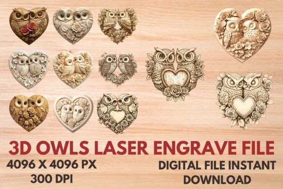Evaluating Owl Graphics for Laser Engraving Projects