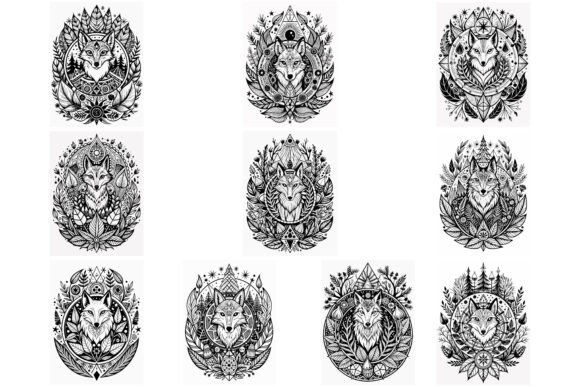 Fox Mandala Illustration: A Brand Designer's Review for Marketing Graphics