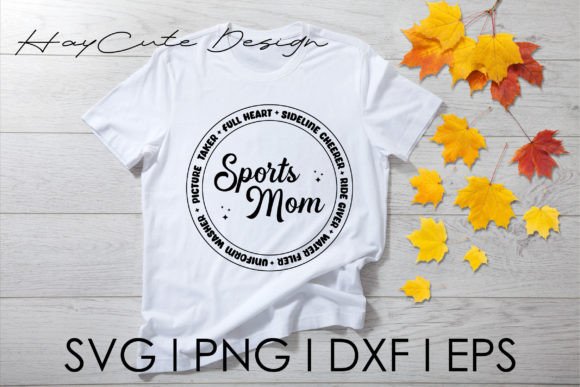 How This Sports Mom SVG Design Elevates Small Business Graphics