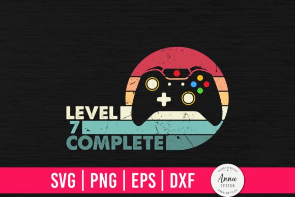 Level 7 Complete Graphics for Modern Print Templates