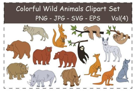 Practical Insights: A Designer's Review of a Kawaii Wild Animals Clipart Set