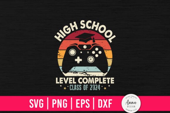 Reviewing a High School 2024 Graphics Asset for Print Templates