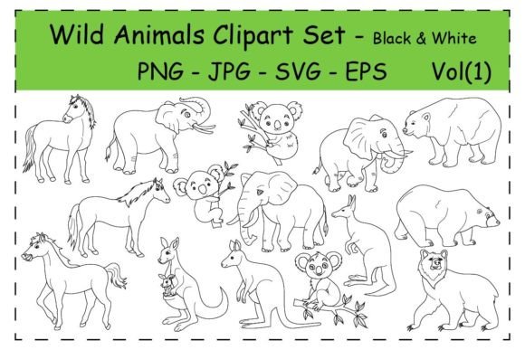 Reviewing Wild Animal Graphics for Craft Projects