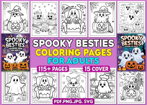Spooky Besties: A Graphic Design Asset for Seasonal Branding
