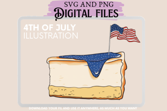 Why the American Flag Cheesecake Graphic Is More Than Just Clipart